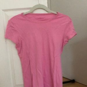 Banana republic pink short sleeve top